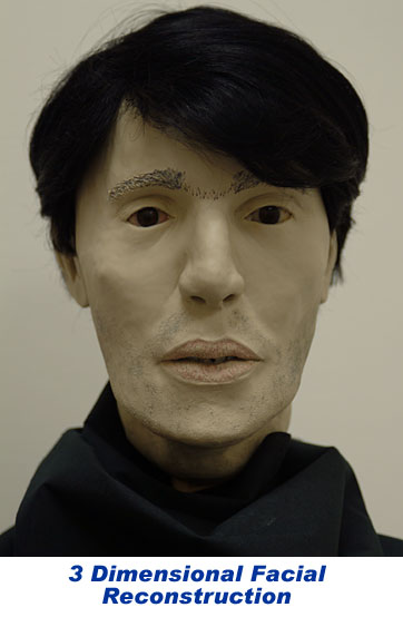 3 Dimensional Facial Reconstruction Photo