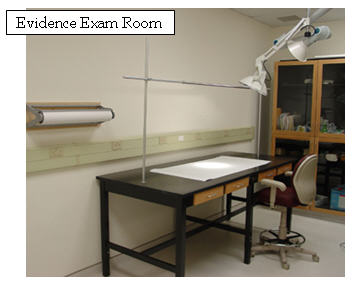 Evidence Exam Room